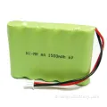 Batteria Ni-MH AA 1500MAH 7,2V 6V Batteria ricaricabile